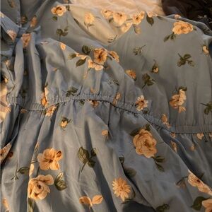 Torrid Blue Floral dress